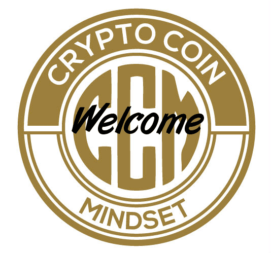 Crypto Coin Mindset welcome logo