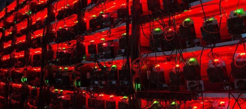 Bitcoin (BTC) mining farm