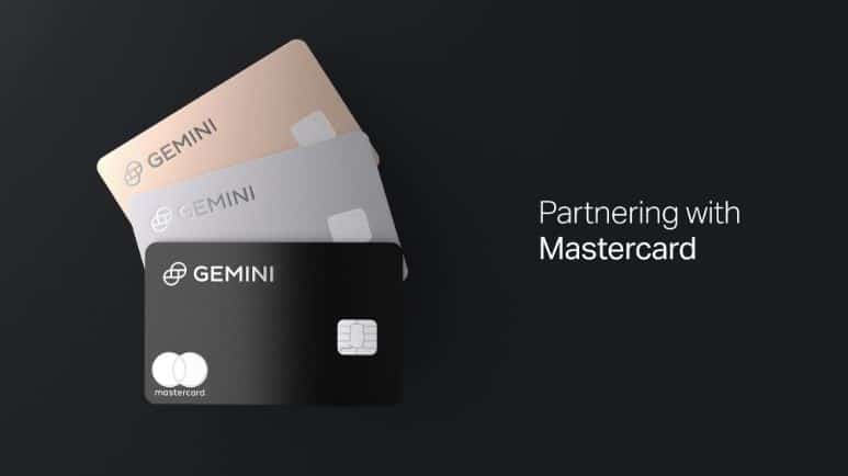Gemini credit card
