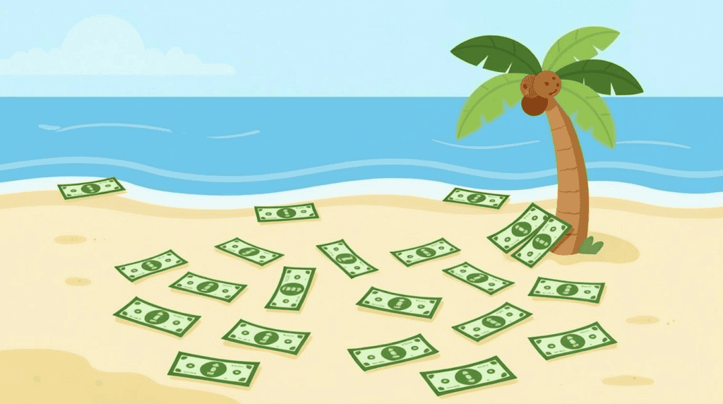 $20 on an island