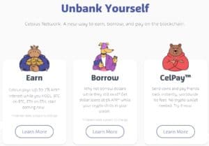 Celsius wallet wants to help Unbank Yourself