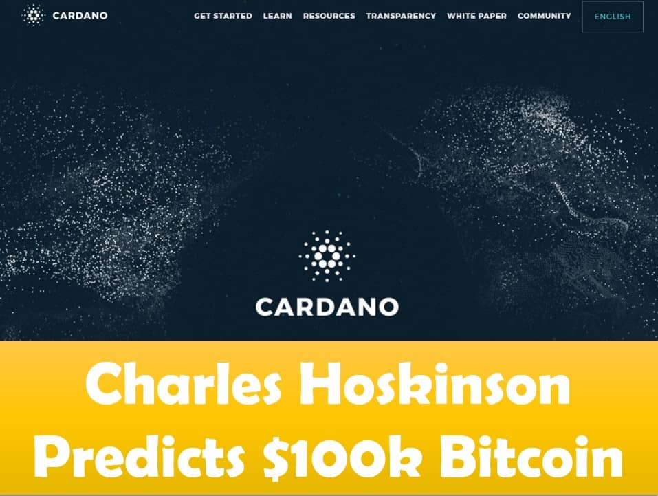 Charles Hoskinson Predicts $100k Bitcoiin