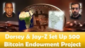 Dorsey and Jay-Z Set Up 500 Bitcoin Endowment Project
