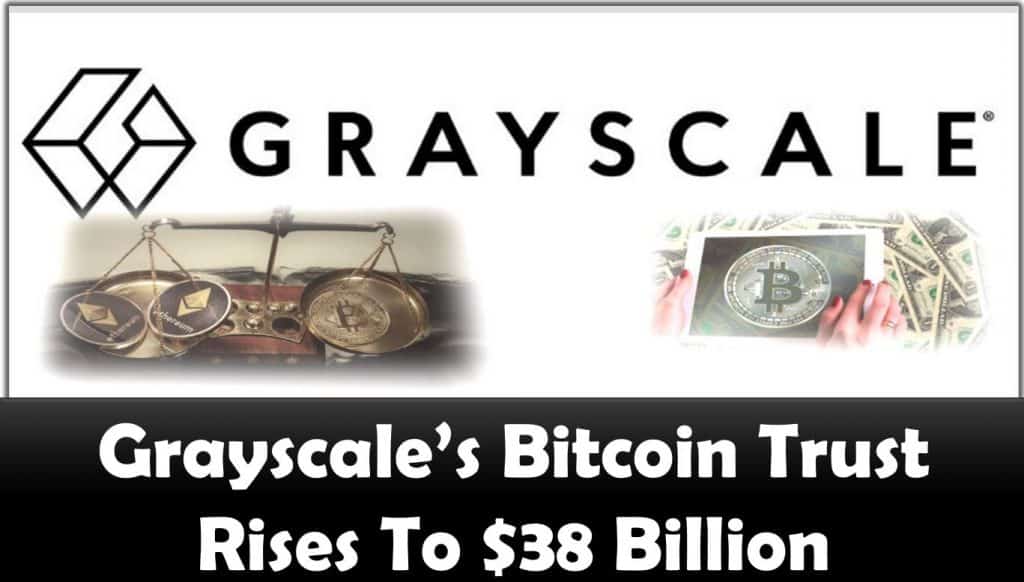 Grayscale’s Bitcoin Trust Rises To $38 Billion