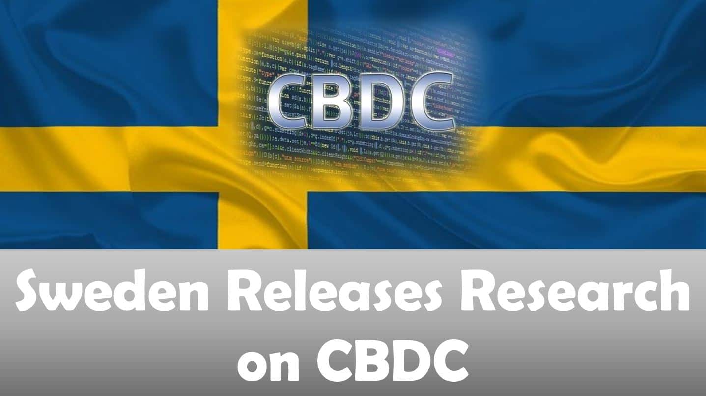 Sweden Releases Research on CBDC