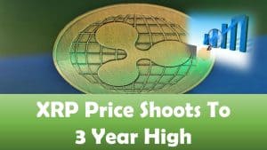 XRP Price Shoots To Three Year High
