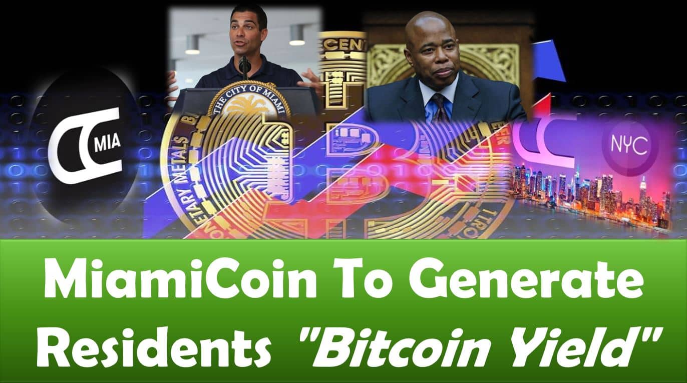 MiamiCoin To Generate Residents "Bitcoin Yield"