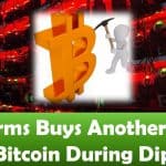 Bitfarms Buys Another 1000 Bitcoin During Dip
