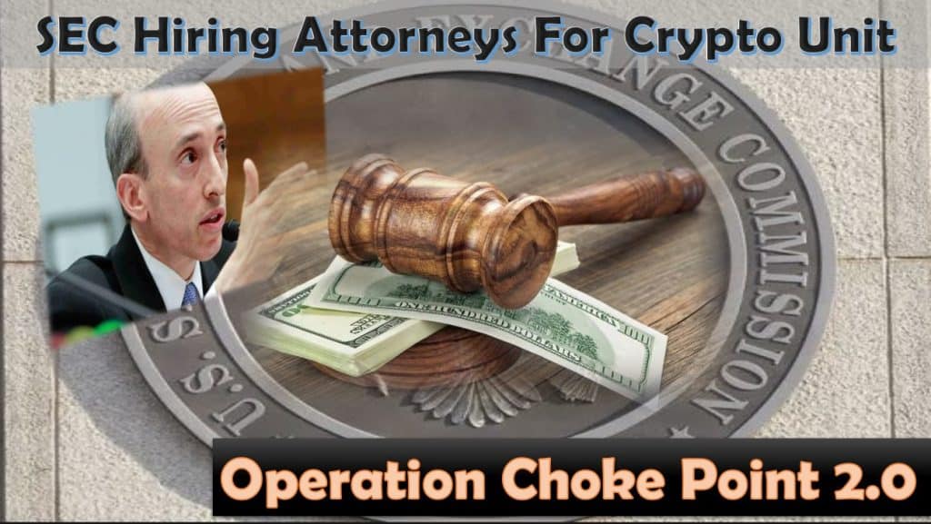 SEC hiring attorneys for crypto unit