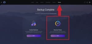 Exodus wallet seed phrase location