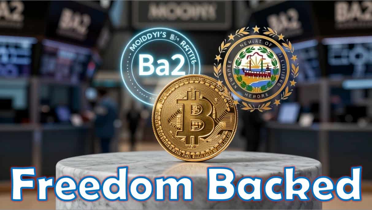 Moody's rating New Hampshire Municipal Bitcoin Bond