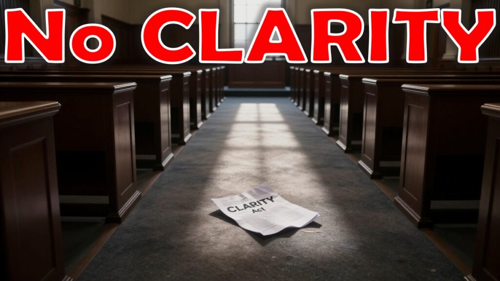 CLARITY Act vote postponed